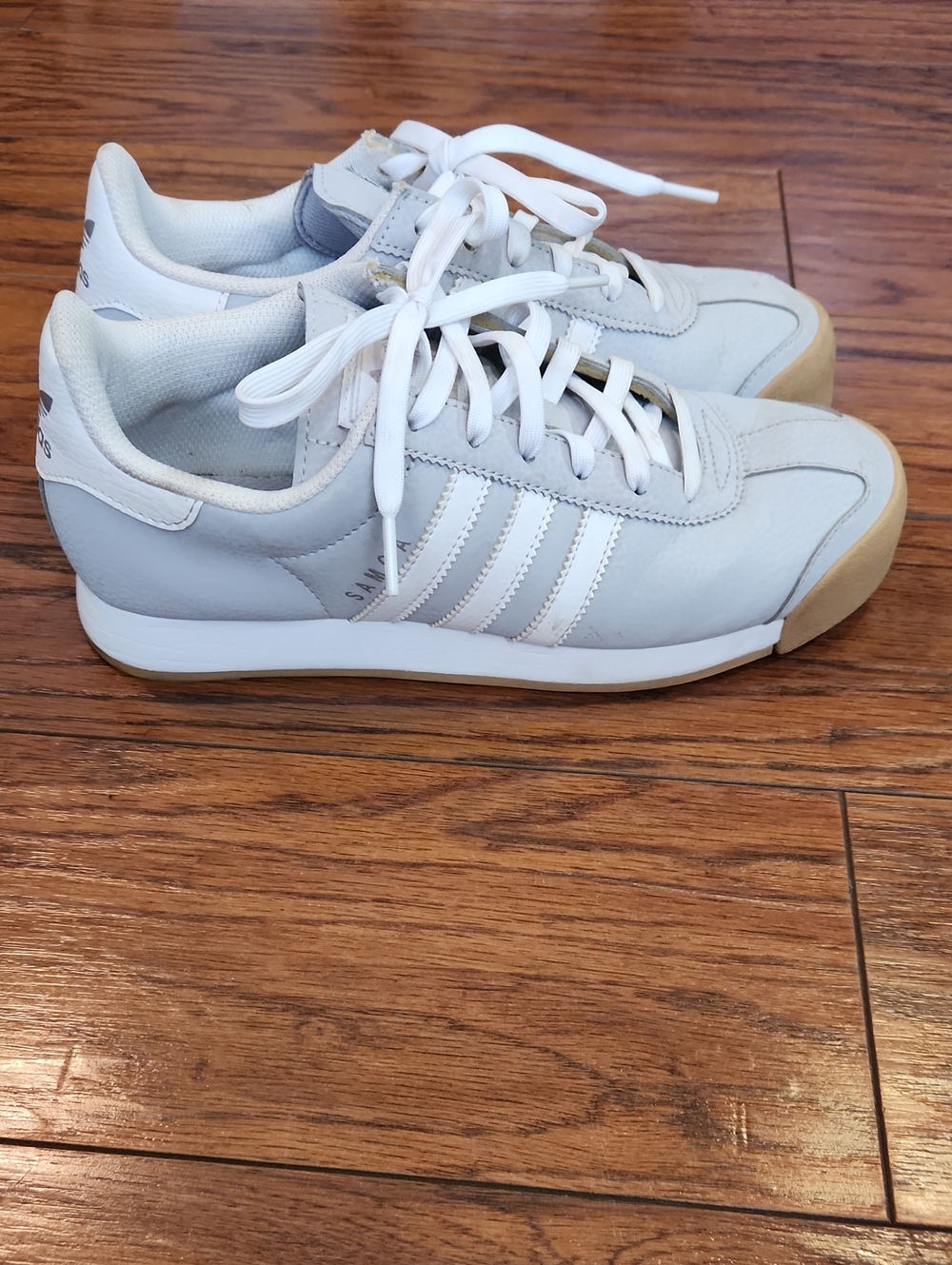 Adidas Light Gray Original Somoa Sneakers - Picture 2 of 7